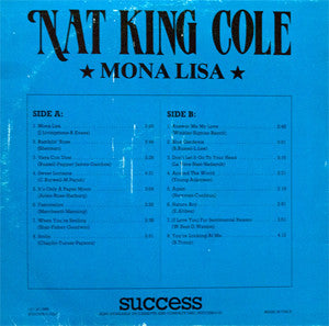 Nat King Cole - Mona Lisa (LP, Comp)