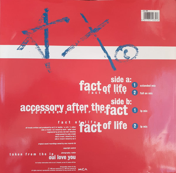 Oui 3 : Fact Of Life (12", Single)