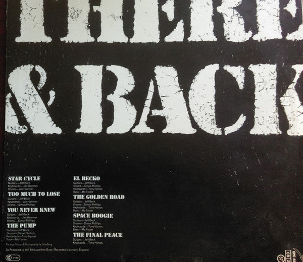 Jeff Beck : There & Back (LP, Album)