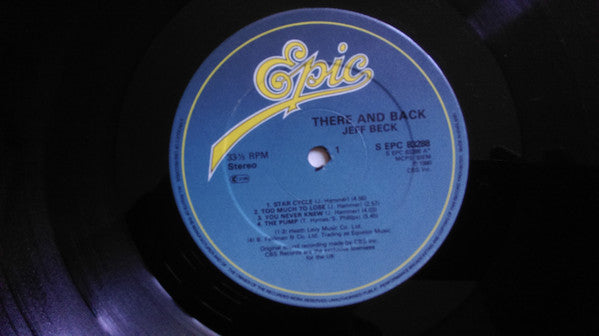 Jeff Beck : There & Back (LP, Album)
