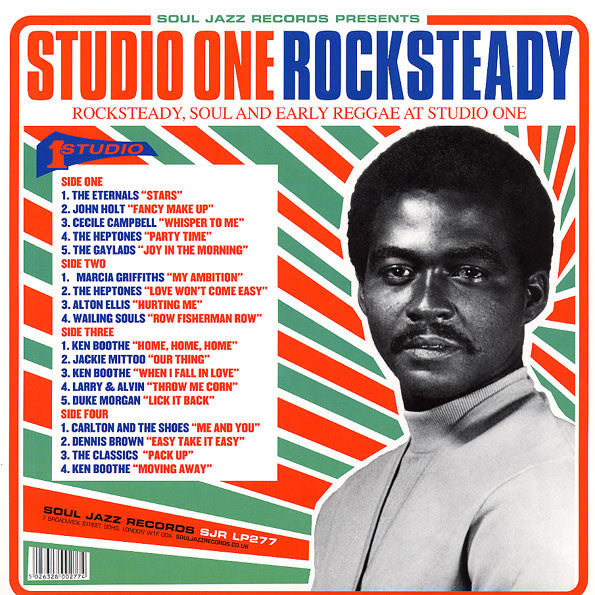 Various : Studio One Rocksteady (Rocksteady, Soul And Early Reggae At Studio One) (2xLP, Comp, Gat)