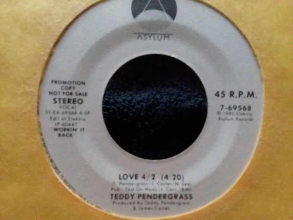 Teddy Pendergrass : Love 4/2 (7", Promo)