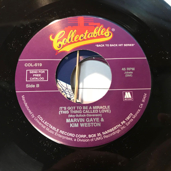 Marvin Gaye & Kim Weston : It Takes Two / It's Got To Be A Miracle (This Thing Called Love) (7", Single, RE)