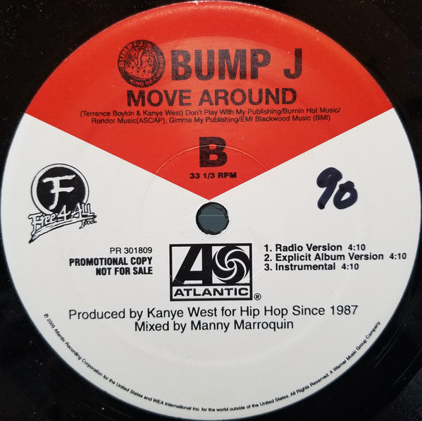 Bump J - Pushaman (12")