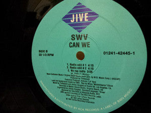 SWV - Can We (12")