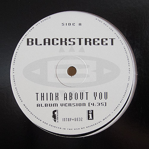 Blackstreet - Think About You (12", Promo)