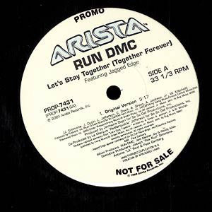 Run-DMC - Let's Stay Together (Together Forever) (12", Promo)