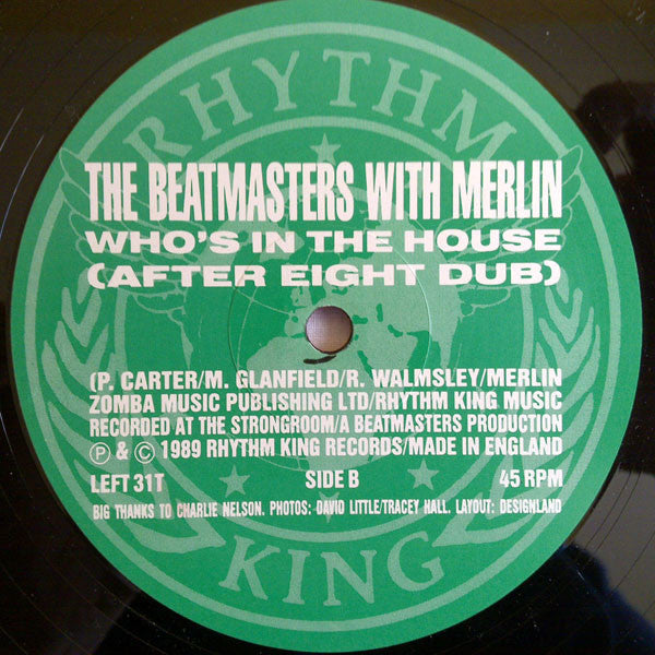 The Beatmasters With Merlin - Who's In The House (12")