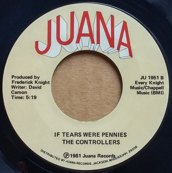 The Controllers (2) : I Gambled On Your Love And I Lost / If Tears Were Pennies (7", Single)