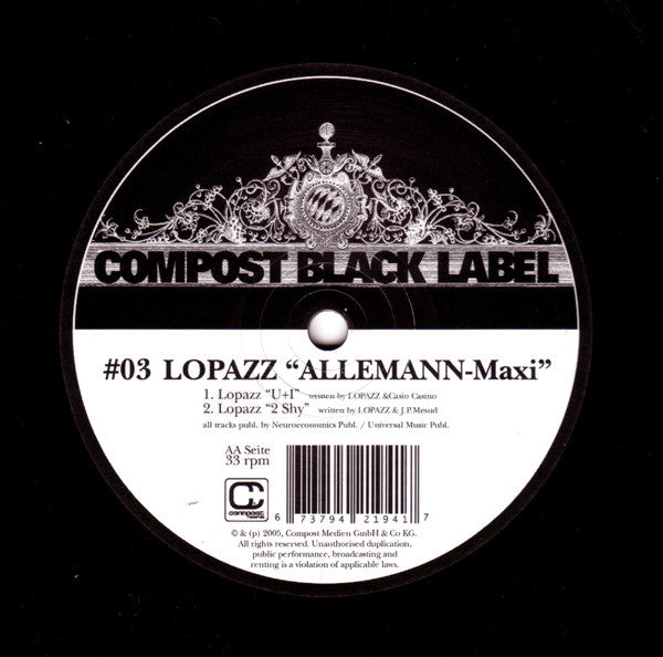 Lopazz - Allemann-Maxi (12")