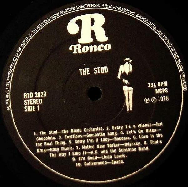 Various - The Stud (LP, Album, Comp, Gat)