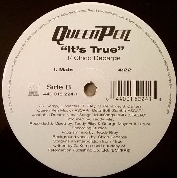 Queen Pen : It's True (12")