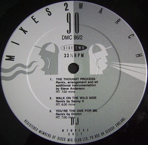 Various - March 90 - Mixes 2 (12", Comp, P/Mixed)
