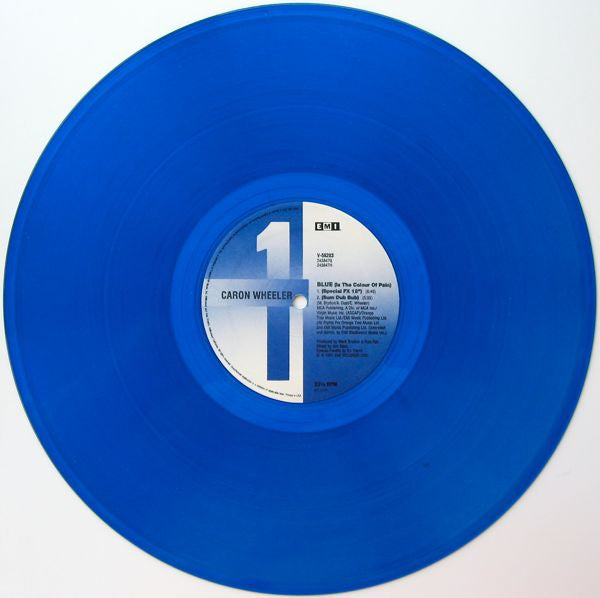 Caron Wheeler - Blue (Is The Colour Of Pain) (12", Ltd, Blu)