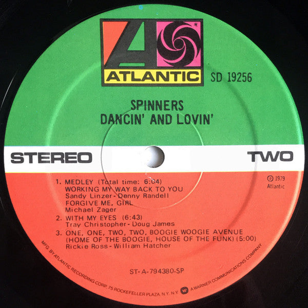 Spinners - Dancin' And Lovin' (LP, Album, SP )