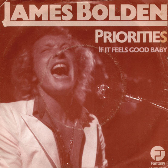 James Bolden - Priorities (7", Single)