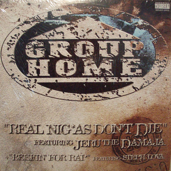 Group Home : Real Niggas Don't Die / Beefin' For Rap (12")
