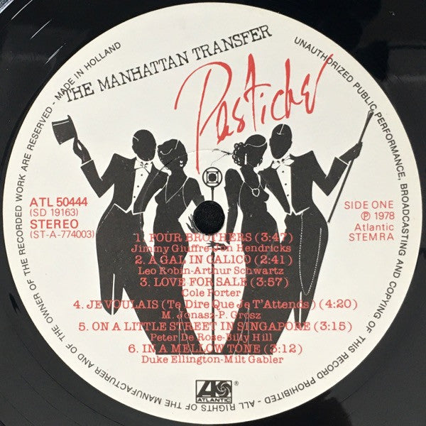 The Manhattan Transfer : Pastiche (LP, Album)