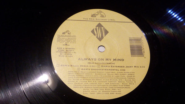 SWV : You're Always On My Mind (12")