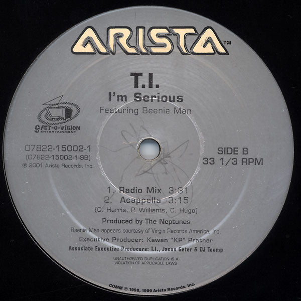 T.I. - I'm Serious (12")