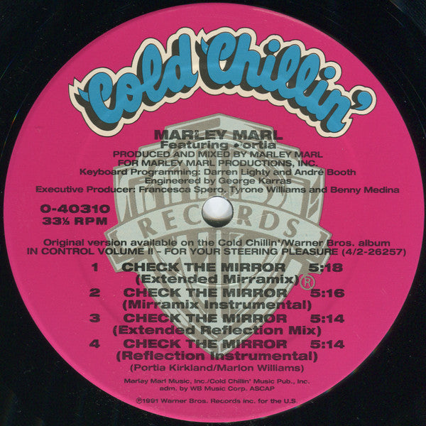 Marley Marl - At The Drop Of A Dime (12", Maxi)