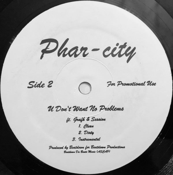 Phar-City* - Can't Say No (12", Single, Promo)