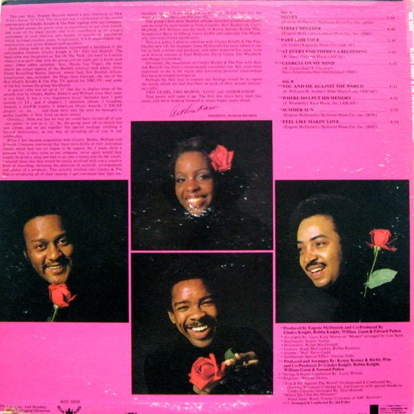 Gladys Knight And The Pips : 2nd Anniversary (LP, Album, Gol)