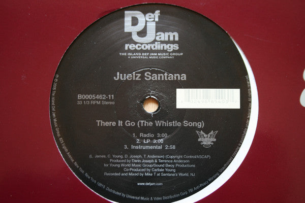 Juelz Santana - There It Go (The Whistle Song) (12")