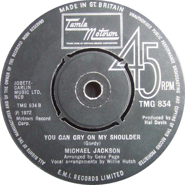 Michael Jackson - Ben (7", Single)