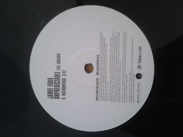 Jamie Foxx : Unpredictable (12", Promo)