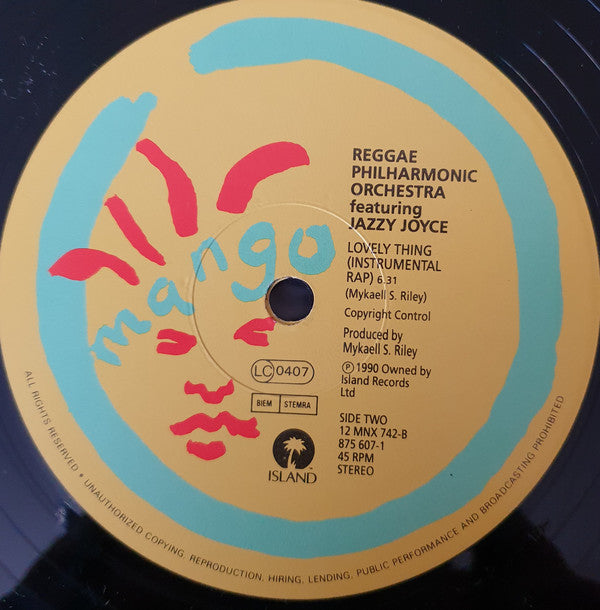 Reggae Philharmonic Orchestra : Lovely Thing (12")
