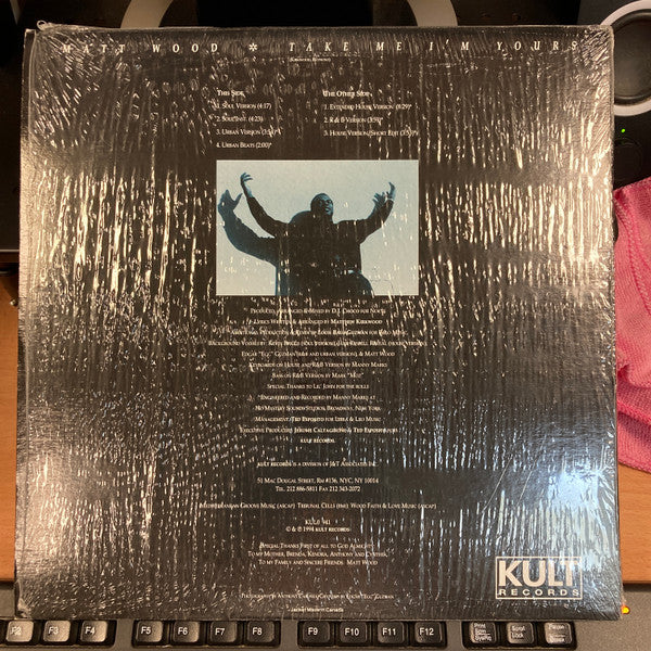 Matt Wood : Take Me I'm Yours (12")