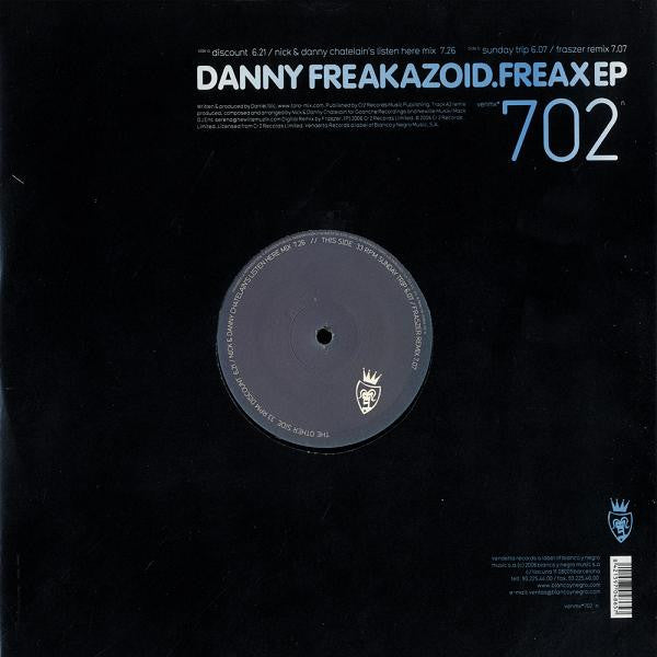 Danny Freakazoid : Freax EP (12", EP)