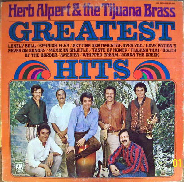 Herb Alpert & The Tijuana Brass : Greatest Hits (LP, Comp, Club, RE, RCA)