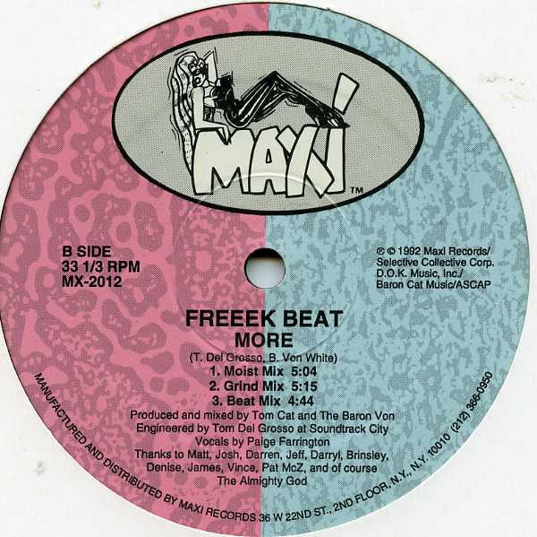 Freeek Beat - Chez Vous (12")