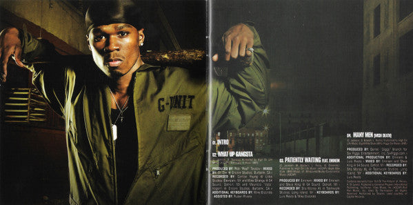 50 Cent - Get Rich Or Die Tryin' (CD, Album, RE)