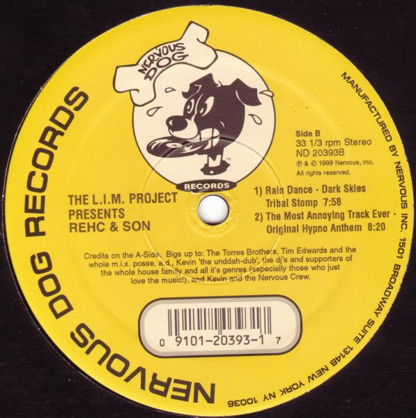 The L.I.M. Project Presents REHC & Son - The Most Annoying Track Ever (12")