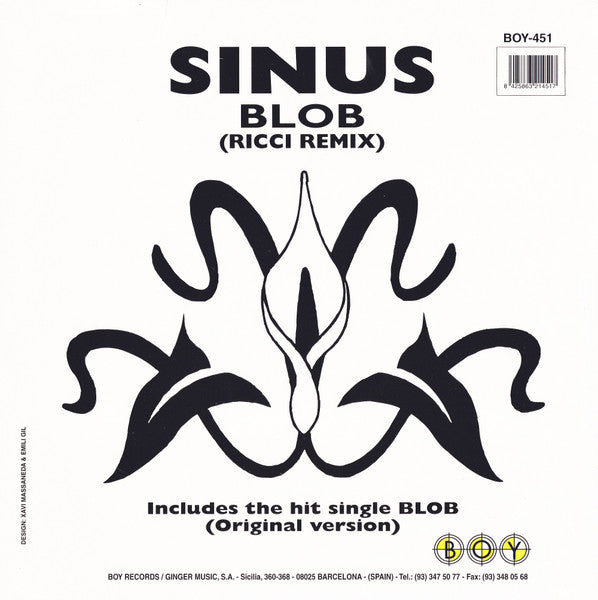 Sinus : Blob (Ricci Remix) (12")