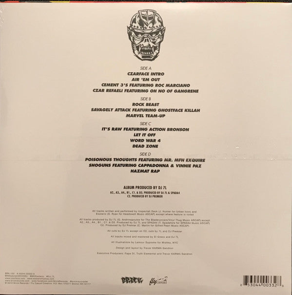 Czarface : Czarface (2xLP, Album, RP)