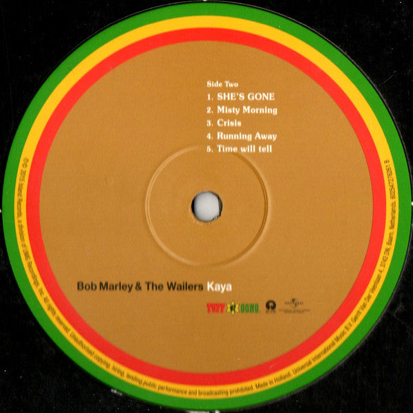 Bob Marley & The Wailers - Kaya (LP, Album, RE, RM, 180)