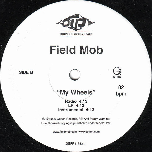 Field Mob - So What / My Wheels (12")