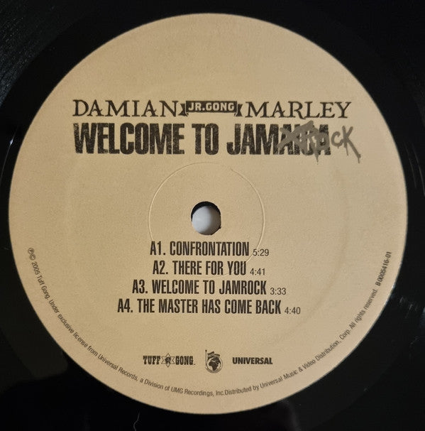 Damian Marley - Welcome To Jamrock (2xLP, Album)