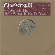 Me'Shell NdegéOcello - Who Is He And What Is He To You (12", Promo)