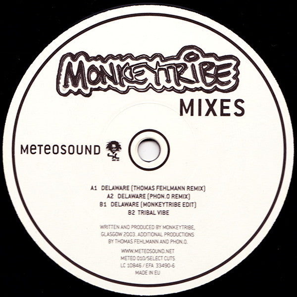 Monkeytribe - Delaware (The Mixes) (12")