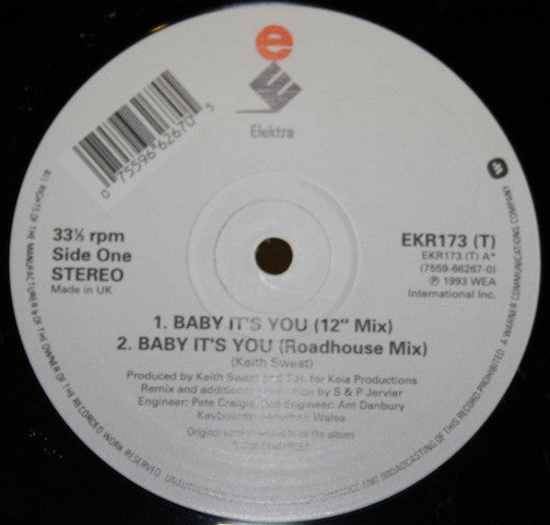 Silk - Baby It's You (12")