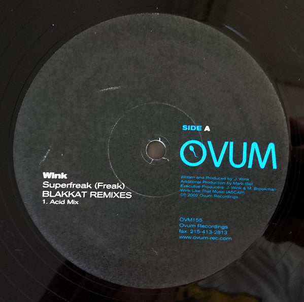 Wink* : Superfreak (Freak) Blakkat Remixes (12")