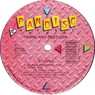 Young & Restless - "B" Girls (12")