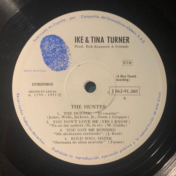 Ike & Tina Turner - The Hunter (LP, Album)