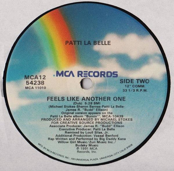 Patti LaBelle - Feels Like Another One (12", Single)