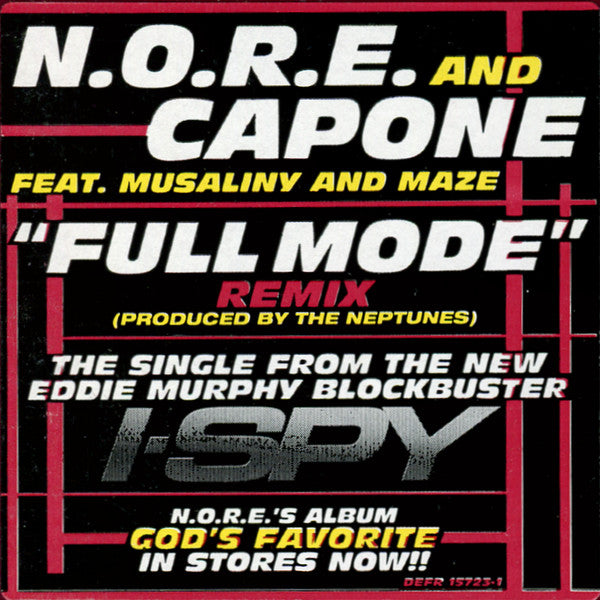 N.O.R.E. : Full Mode (Remix) (12", Promo)